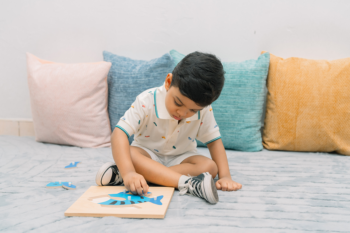 Individualised Montessori learning